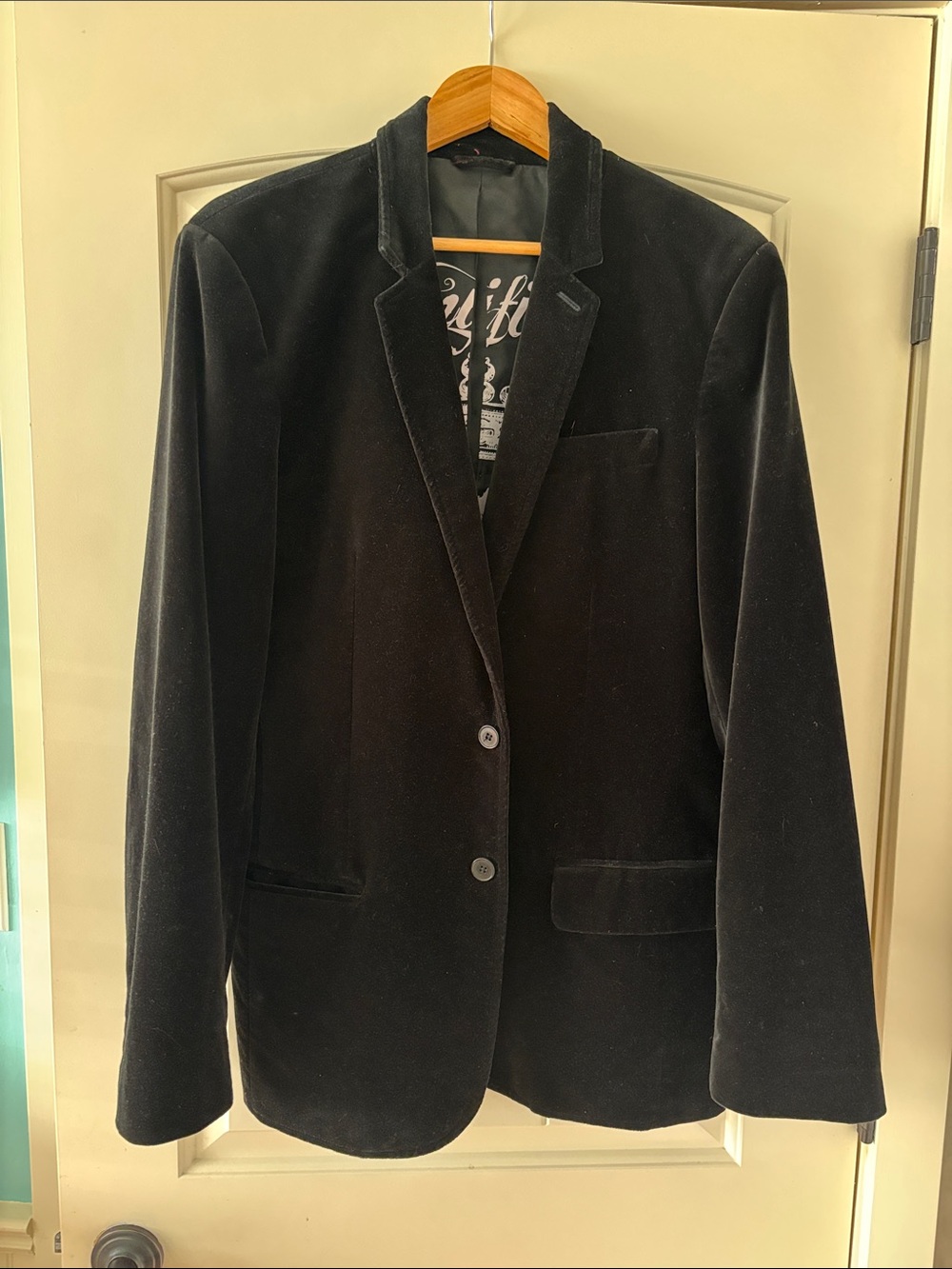 Juicy Couture Black Velvet Jacket